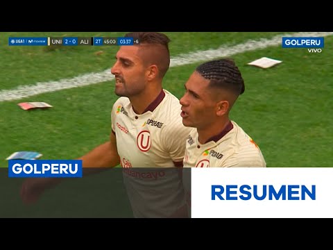 Resumen: Universitario de Deportes vs. Alianza Lima (2-0)