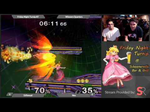 Friday Night Turnip #7 - EdSexual (Fox) vs. Nes (Peach) - Winners Quarters