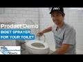 Product Demo: HammerHead Showers All Metal Bidet Sprayer For Your Toilet