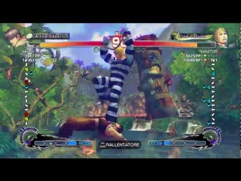 Super Street Fighter IV AE2012 - solid700 (Cody) Vs sennri (Guy)