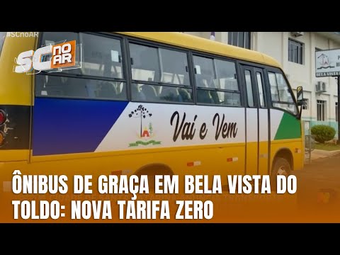 Bela Vista do Toldo adota tarifa zero e terá ônibus gratuitos nos dias úteis