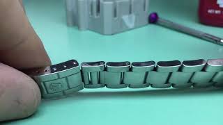 Rolex Oyster Bracelet Screw Removal
