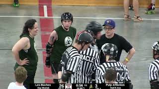 preview picture of video 'GTAR The Fresh The Furious 2013 G25 Les Bûches vs Pulp Affliction Roller Derby'