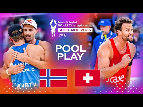 Mol, A./Sørum, C. vs. Krattiger/Dillier - Beach World Championships 2025 | Highlights | Pool Phase