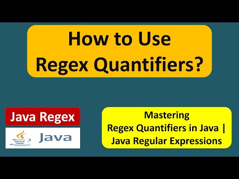 How To Use Regex Quantifiers Java Regex Java Regular Expressions Regex In Java