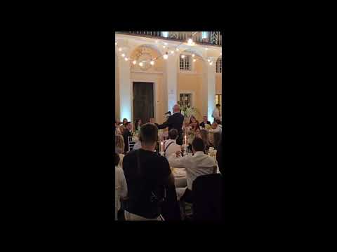 Wedding at Villa Pianciani in Umbria, Italy - Tenor Singer Performance