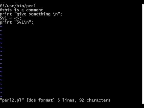 Perl 2 String Operations