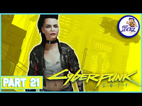 CYBERPUNK 2077 Walkthrough Part 21 - CONTACT - (FULL GAME)