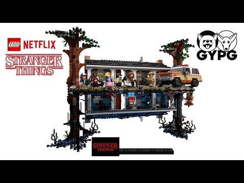 [LEGO #75810] Netflix "Stranger Things" The Upside Down Speed Build Review