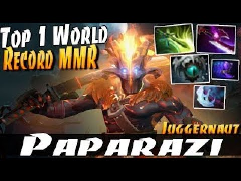 Paparazi [Juggernaut] Top 1 World Record MMR - Dota 2
