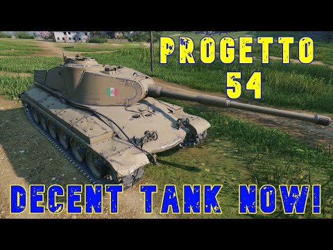 Progetto 54 Decent Tank Now! ll Wot Console - World of Tanks Console Modern Armour