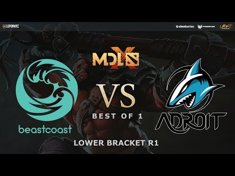 Adroit vs BeastCoast (BO1) | MDL Chengdu Major Lower Bracket