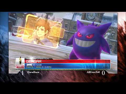 Haruhazu (Machamp) vs AllGoesTo0 (Gengar) - Pokken at Alpha 6/18/19