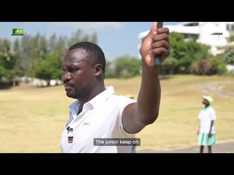 Junior Golf Coaching with John Timbe at KCB East Africa Golf Tour