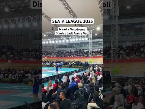 Debut Jakarta Velodrome jadi Arena Voli di SEA V League 2025