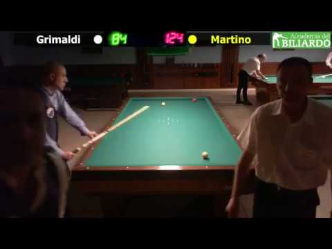 Grimaldi vs Martino - Gara Interregionale 1/2/3 Cat. CSB Accademia del Biliardo Terni 3 Giugno 2017