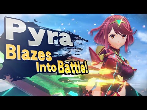 My live reaction to Pyra and Mythra in smash!