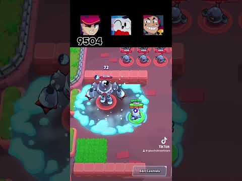 Max damage battle🔥 Fang vs Lou vs Chester #brawlstars