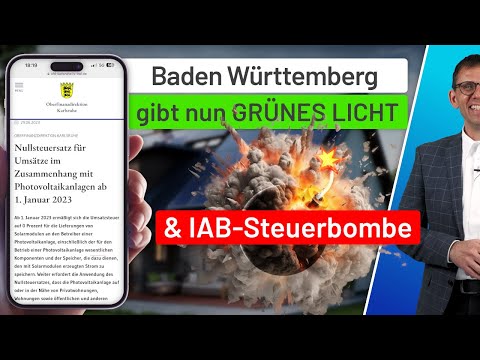 Photovoltaik Investitionsabzugsbetrag (IAB) 2021 & Nullsteuersatz für Entnahme, Strom-Eigenverbrauch