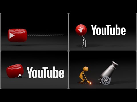 YouTube Logo Intro Compilation - Screen icon ideas