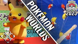 Dancing Pikachu And Magikarp Fishing | Pokemon Matsuri Park Festival