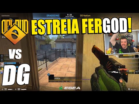 A ESTREIA INACREDITAVEL DO FERGOD!! 😭😭 00Nation vs Dragondind - IEM Winter 2021 | CSGO HIGHLIGHTS