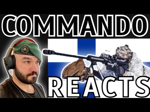 UK COMMANDO Reacts To I Am The Best Sniper That Ever Lived - The White Death (Simo" Häyhä)