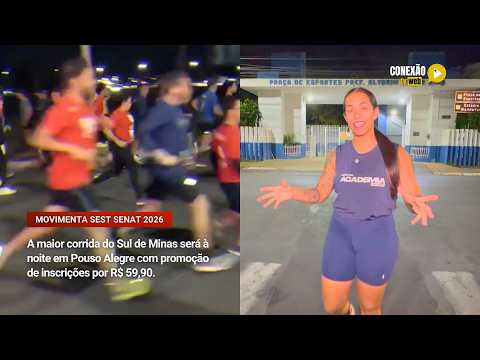 Vídeo: A maior corrida do Sul de Minas será à noite em Pouso Alegre com promoção de inscrições por R$ 59,90.