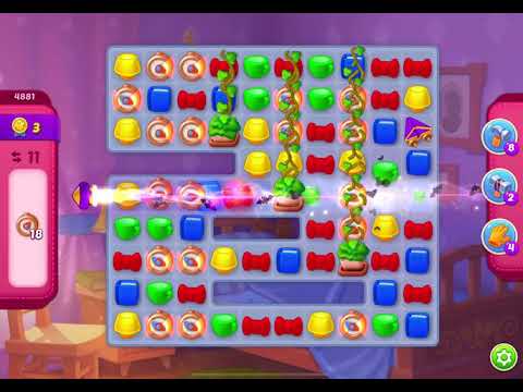 HomeScapes Level 4881 no boosters (13 moves)