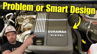 Chevy 1500 3.0L DURAMAX has a Rear Gear Train - Smart or BAD Design? *Diesel Mechanic Explains*