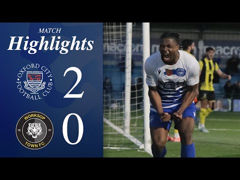 City win back-to-back games! | Match Highlights | Oxford City v Worksop Town