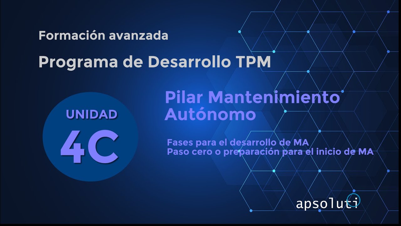 mantenimiento autonomo