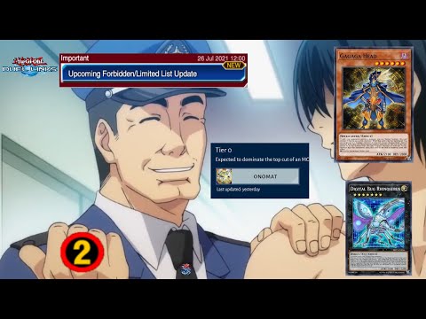 NEW BANLIST! FBI FINALLY STOP RHINOSEBUS playing with GAGAGA SISTER [Duel Links] [Banlist Meme]