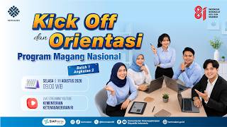 Download lagu [Live] Kick Off dan Orientasi Program Magang Nasional Batch 1 Angkatan 2 Tahun 2026 mp3