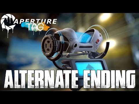 Aperture Tag: The Paint Gun Testing Initiative - Alternate Ending