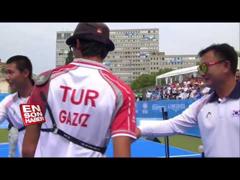 Mete Gazoz Dünya Kupası'nda altın madalya kazandı