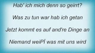 Abba - Wer Im Wartesaal Der Liebe Steht Lyrics