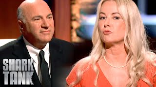 Shark Tank US | Shower Toga Entrepreneur Puts Kevin O