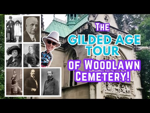 Watch YouTube video titled The Gilded Age Tour at Woodlawn Cemetery
