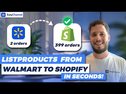 Publish & Sync Walmart to Shopify in Minutes| Full Guide
