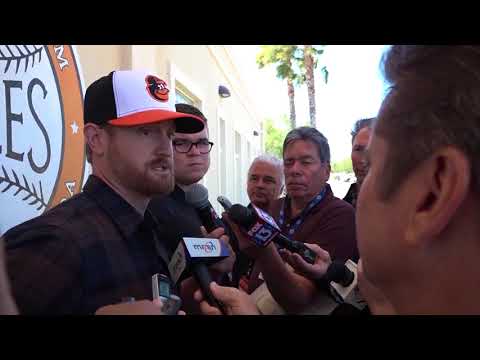 Alex Cobb meets Baltimore media