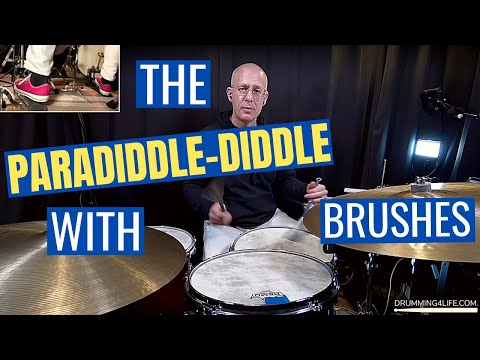 Paradiddle-Diddle Drum Fills For Brushes