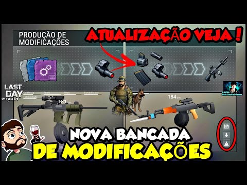 ●TUDO SOBRE A NOVA BANCADA DO ARMEIRO! COMO FAZER AS MODIFICAÇÕES 👁 ATUALIZAÇÃO Last Day On Earth