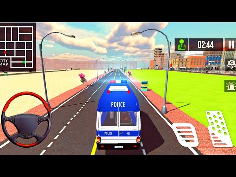 911 Policeman Ambulance Van Driving Emergency Simulator - Android Gameplay