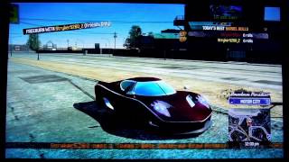 Burnout Paradise Burnout Store/Charge Cable Glitch + Neon Turquoise (Teal) Showcase [PS3]