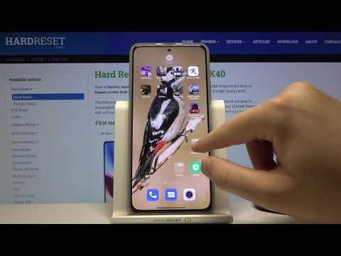 How to Create a Folder in the Home Screen on XIAOMI Redmi K40 - Group Apps