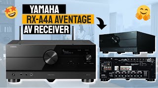 Video thumbnail for Yamaha Dolby Atmos Home Theater AV Receiver - RX A4A Aventage Review by TECHATOP