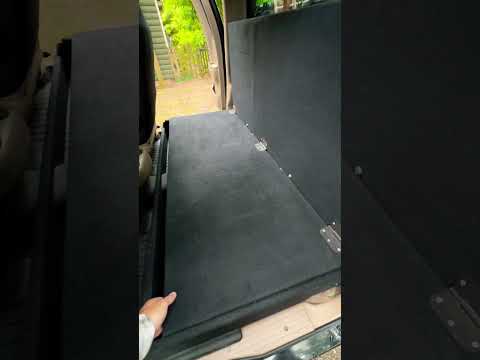 My home-made rear seat delete cargo/doggo platform.