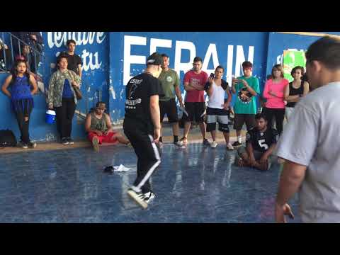 Bboy Adrian locotest (PY) vs Bboy Porteño (Arg) Breaking Paraguay 2018