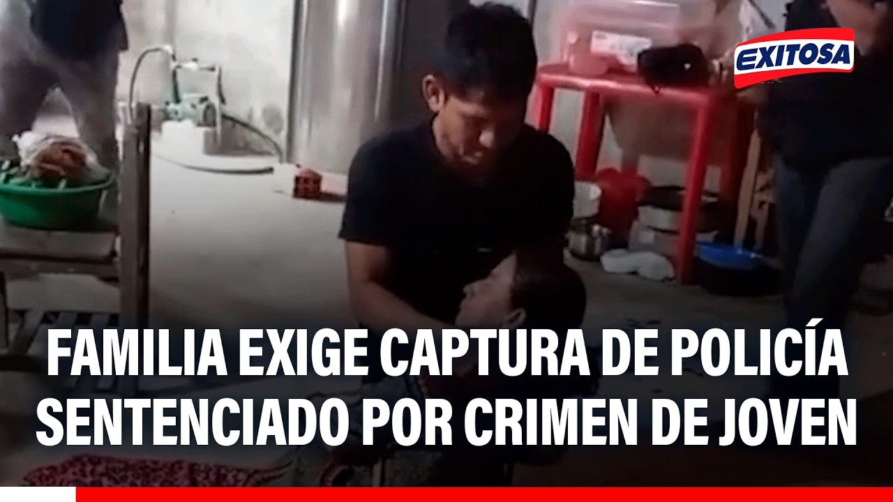🔴🔵 Familia exige captura de policía sentenciado por crimen de joven